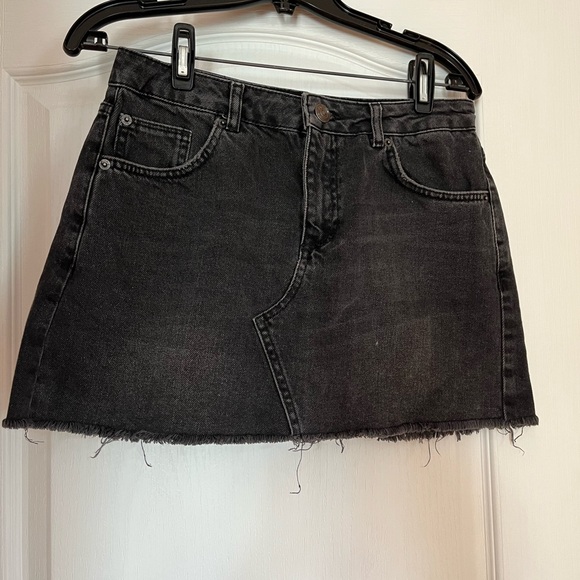 2/$20 - Urban outfitters - BDG Black Denim A-Line Skirt - Picture 1 of 8